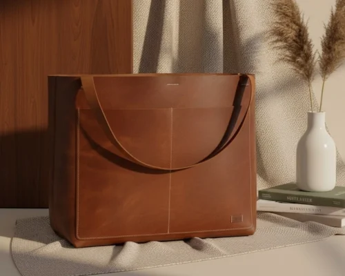Leather Tote Bag